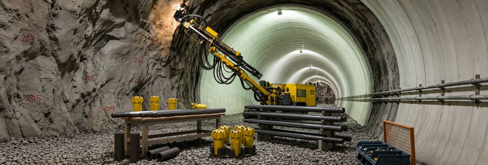 Drifting, bolting and tunneling